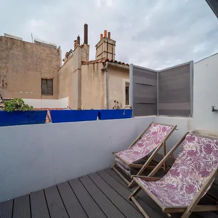 Cosy Triplex 120m2 Terrasse Au Panier Vue Major Vieux Port 7 Couchages Option Parking Apartment *