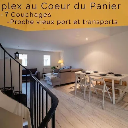 Cosy Triplex 120m2 Terrasse Au Panier Vue Major Vieux Port 7 Couchages Option Parking Apartment *